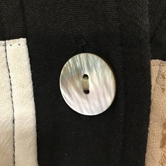 Yak Magik Fringed Button Front Lightweight Cardigan Size M - Picture 12 of 14